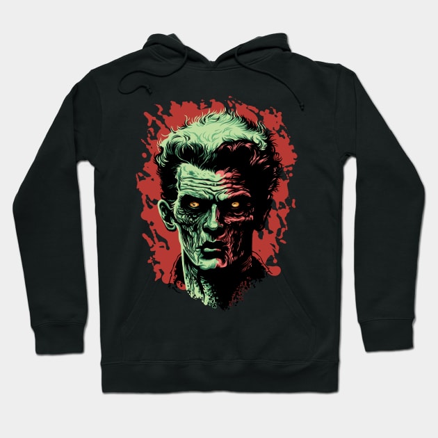 Zombie Terror! Hoodie by Atomic Blizzard